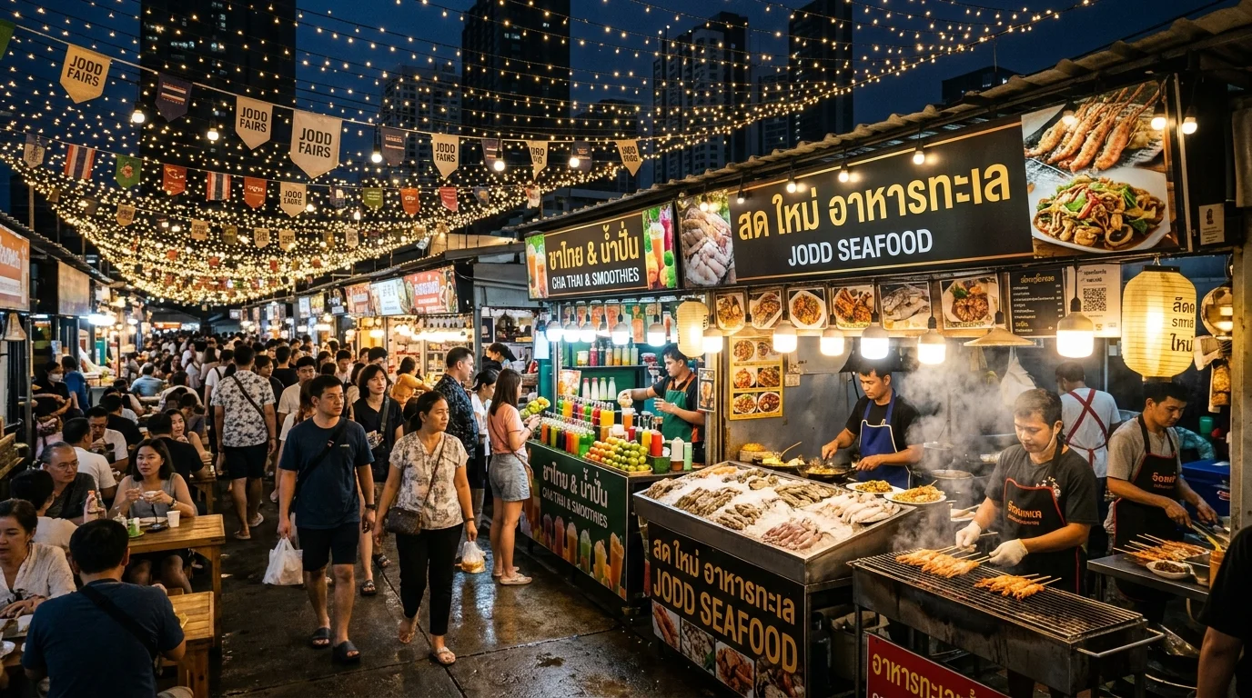 Jodd Fairs Night Market Bangkok
