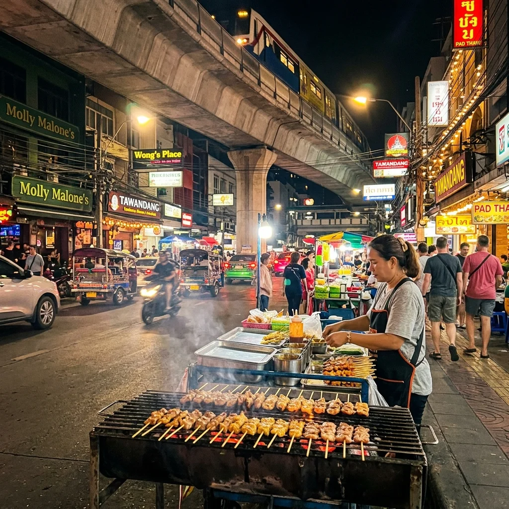 Silom After Dark: A Local Guide to the Best Bars, Rooftops & Street Food
