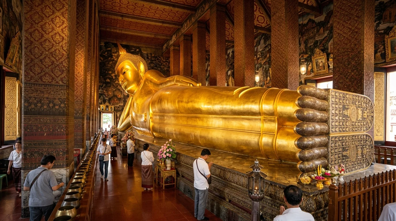 Reclining Buddha at Wat Pho Bangkok